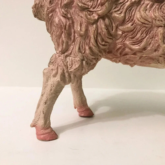 Vintage Fast Champ Soft Rubber Sheep Figure 10 Inch Long Squeeze Toy - Picture 4 of 13